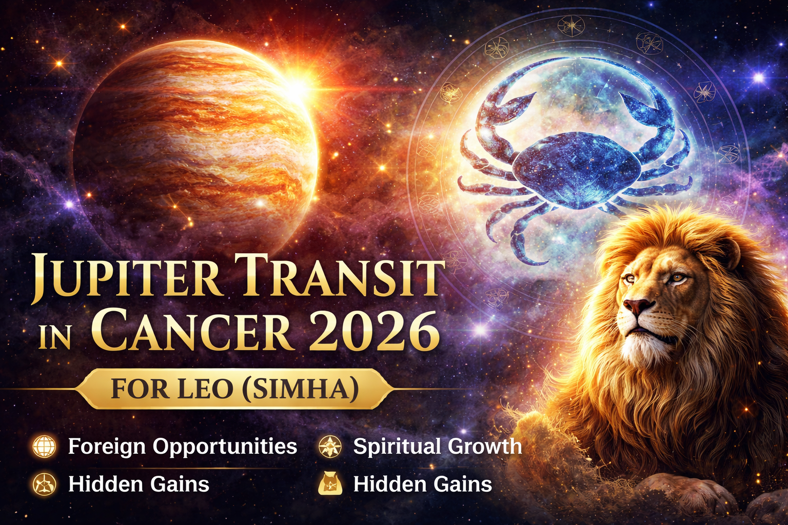 Cancer 2026: Will Jupiter Bring Money, Love or Problems?
